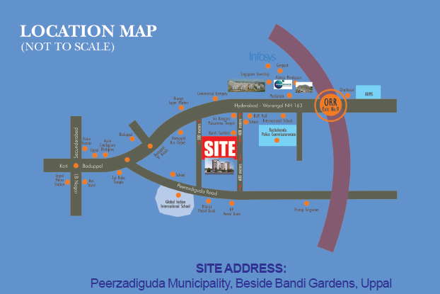 Sunrise Builders - Location Map